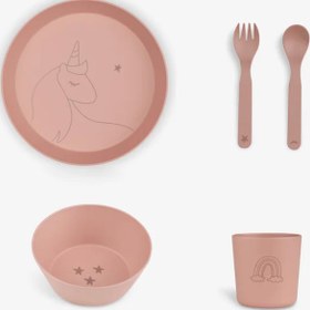 Resim Citron Bio-Based Çocuk Yemek Takımı - Unicorn 1196984 