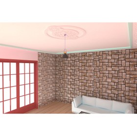 Resim MOTİFPİYER Motifpiyer Lamba Tavan Göbeği 52b-yuvarlak-dis-citali 