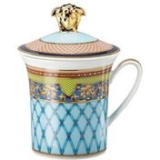 Resim Versace 30. Yıl Kapaklı Kahve Kupa Russian Dream 