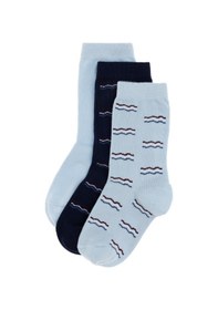Resim U.S. Polo Assn. Erkek Çocuk 3'lü Soket Çorap 50299299-VR003 