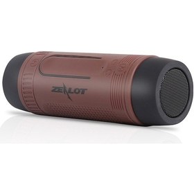 Resim "zealot S1 Taşınabilir Bluetooth Hoparlör: Fm Radyo, Tf Kart, 4000mah Pil, Su Geçirmez, Led Işık Ve Mikrofonlu" 