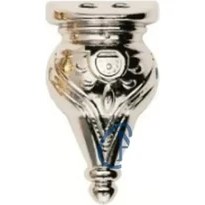 Resim Minare Sandık Ayağı, Kutu Ayak 3 cm - Nikel, 100 Adet 