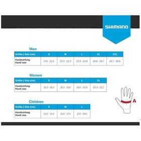 Resim Shimano Advanced Siyah Kısa Eldiven Beden Xxl 