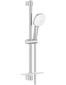 Resim Cube 110 Duş Seti 2 Akışlı Rain,jet - 27928003 Açık Mavi 