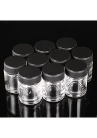 Resim Geekyou 10 Adet 22cc Cam Sprey Flaşları - Kimyasal Dayanıklı, Profesyonel Makyaj Ve Manikür Sprey Aleti Ekipmanı 