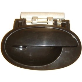 Resim HuShan 2000-2003 Opel Corsa C Arka Kapı Dış Açma Kolu Sol Siyah boyanır Tip adet oem No:93397 
