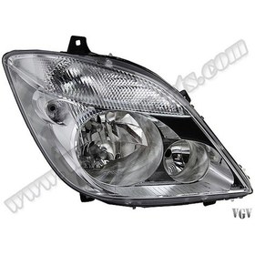 Resim Mercedes Spr906 Komple Far Sağ Motorlu Sisli 2006-13 Ayfar Ayf 505412 