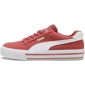 Resim Puma Court Classic Vulc Fs Unisex Spor Ayakkabı Kırmızı 