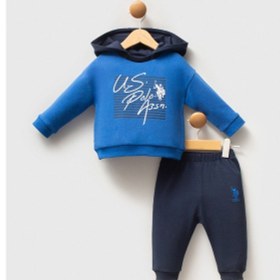 Resim U.s. Polo Assn Erkek Bebek Mavi Takım 5274-48943 mavi 