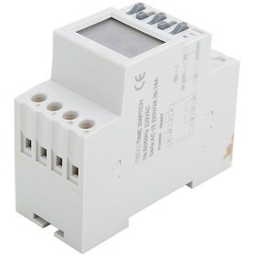 Resim Tenfowee Tm622 Akıllı Zamanlayıcı Anahtar, 16 Grup Açma-kapama, Dın Raylı Montaj, Ac220v, 1.6 İnç Ekran, Fabrika/sokağa Lambaları İçin 