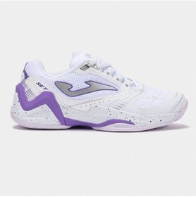 Resim Joma Set Lady 25 Tselw2502c Kadın Toprak Kort Tenis Ayakkabısı - Beyaz Beyaz 