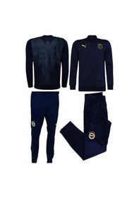 Resim Fenerbahçe Lisanslı Lacivert Takım Özel Sweat Lacivert 