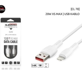 Resim Subzero Cl78 3.4a Apple iPhone Uyumlu, Hızlı Sarj Data Kablosu 