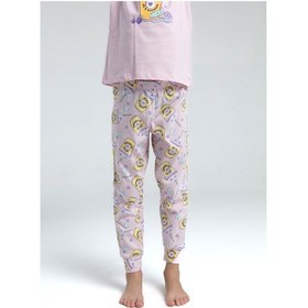Resim 14102 Toontoy Kız Çocuk Komple Baskılı Pijama Takım 14102 Pembe 