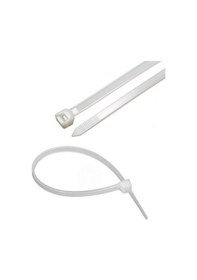 Resim Kupa Plastik Cırt Kelepçe Beyaz 4 8 X 300 Mm 100 Adet 