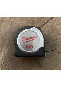 Resim Milwaukee Pro 8 Metre Çelik Şerit Metre Ölçüm Metresi 8metre 