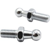 Resim Aubyhe M8 Dişli 10mm Toplu Vidalı Somunlar, Gaz Pervaneleri İçin, Dayanıklı Metal, 2 Adet Paket 