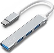 Resim İusb-04T Type-C Grişli 4 Port Usb Çoklayıcı Hub Inca