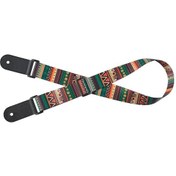 Resim Neevoyu Genişleyen 61-104cm Polyester Ukulele Askısı, Deri Uçlar, Rahat Tasarım, Evrensel Uyum, Renkli Desen, Asma İpi İle 