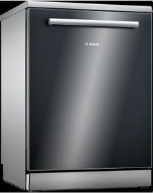 Resim Bosch SMS6ENB60T 60 CM Serie 6 Solo Bulaşık Makinesi Siyah 