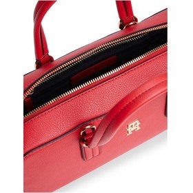 Resim Tommy Hilfiger Th Kadın Günlük Çapraz Kırmızı Çanta-13223 Kırmızı 