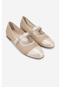 Resim Valmenti Kadın Deri & Tekstil Comfort Ayakkabı 611 H10037-386 Bn Ayk Y25 Sand/beıge Bej 