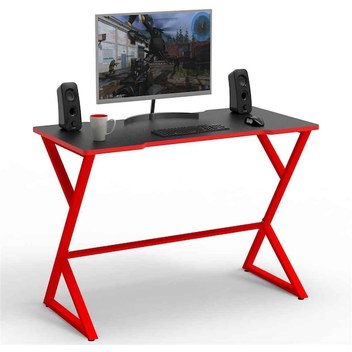 Nesseshop Atlantix E-Spor Oyuncu Masası Dekoratif Ve Kullanışlı Siyah