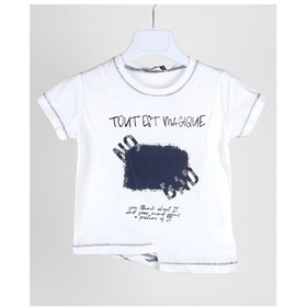 Resim Jack Lions 1-4 Yaş Erkek Bebek Çapraz Kesim Tshirt Lacivert Lacivert 