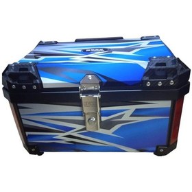 Resim Rexx Topcase Motosiklet Çanta Abs Arka Çanta Reknli Çanta 60 Litlere Su Geçirmez Kırılmaz Karışık 