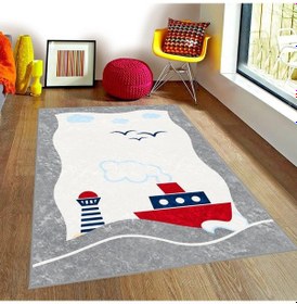 Resim Gemici Çocuk Odası Halısı 