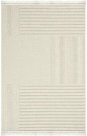 Resim Cool Halı Hasır 622 Krem Halı İnce Mutfak Halısı Yazlık Halı Kilim Kesme Halı Yolluk Antre Hol Koridor Halısı 