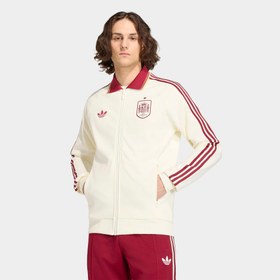 Resim adidas İspanya Milli Takım Erkek Beyaz Eşofman Üstü 