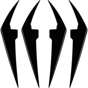 Resim Seeppitous Araba Parlatıcı Siyah Ön Tampon Yan Canards Spiker Spoiler Sis Lambası Hava Havalandırma Döşeme Bmw G20 G21 Lcı M Sport 2023+ (Yurt Dışından) 