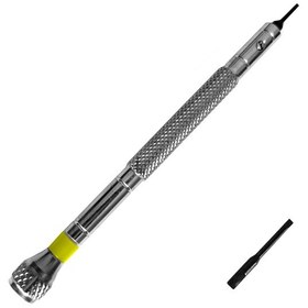 Resim 0,8mm Çelik Düz Tornavida Hassas Saat Gözlük Elektronik Tamiri 