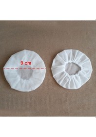 Resim Kulaklık Bonesi 9 CM Beyaz 20 Adet 