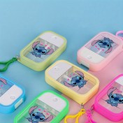 Resim Stitch Kalp Şeklinde 1.7oz Yeniden Doldurulabilir Parfüm Şişesi - Şeffaf, Taşınabilir Seyahat Dağıtıcısı Renkli Tasarım ile, Kozmetik ve Koku için İdeal - Anneler Günü, Sevgililer Günü, Kız Arkadaş için Mükemmel Hediye, Parfüm Atomizer | Eğlenceli Tasarım | Cam Konteyner, Seyahat Parfüm Şişesi 