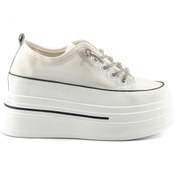 Resim Guja Kadın Kalın Taban Taş Bağcıklı Sneaker 