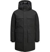 Resim Jack & Jones 12259459 Erkek Siyah Mont & Kaban Siyah 