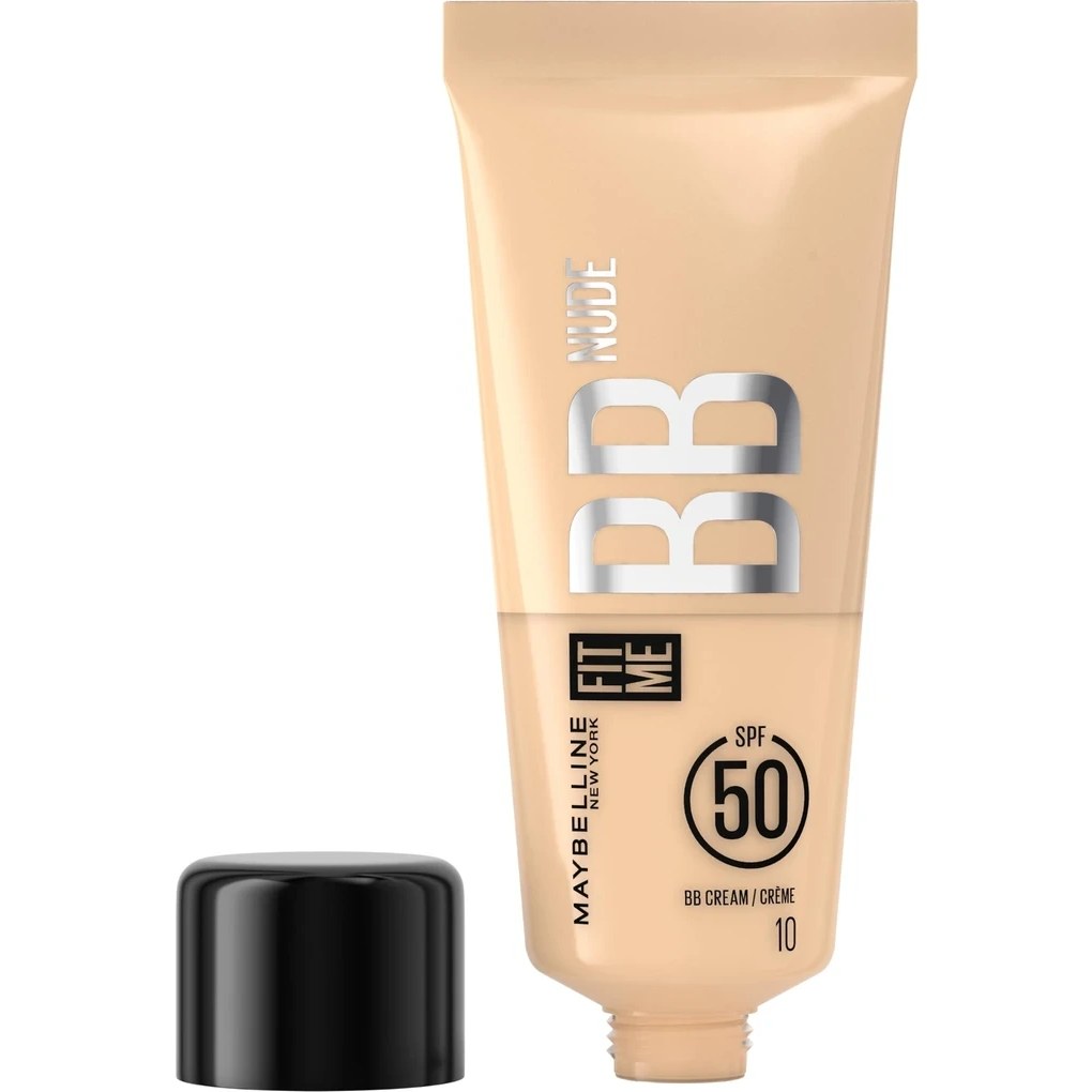 Gndz Home Maybelline New York Fit Me Nude Cilt Bakımı Etkili Nemlendirici SPF50 Bb Krem - 10 Fiyatı ve Özelliklerı - Badem