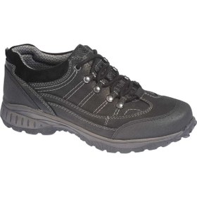 Resim 3534 Siyah Trekking Outdoor Mebran Taban Hakiki Deri Ayakkabı 