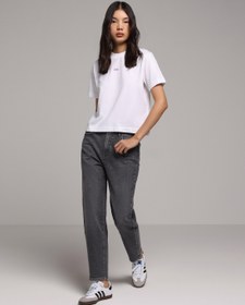 Resim Mom Fit Kadın Siyah Jean Pantolon Colin's