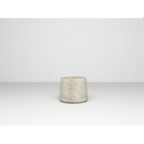 Resim Nuano Consept Holo Serisi Yuvarlak Saksı Bej 55x50 