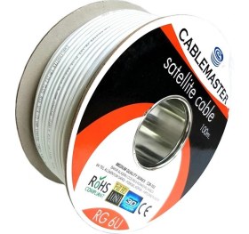 Resim Cablemaster RG6U4 Anten Kablosu 100mt 64TEL 