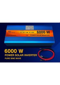 Resim 24-220 Tam Sinüs İnverter 6000 Watt 