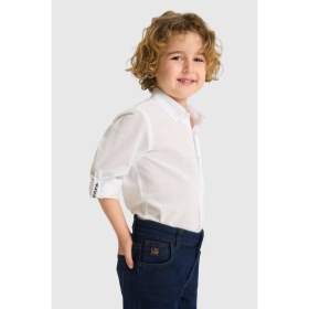 Resim U.s. Polo Assn. Erkek Çocuk Beyaz Gömlek Basic 50324683-VR013 