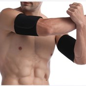 Resim 2 Paket Unisex Fitness Kol Kolluğu - Erkekler ve Kadınlar İçin Siyah Sıkıştırma Kol Bantları, Esnek Olmayan Yoga ve Spor Salonu Egzersiz Desteği, Kolların Egzersiz ve Sauna Kullanımı İçin Ter Direnci Tasarımı, Spor Aksesuarları, Şık Tasarım, Dayanıklı Kumaş 