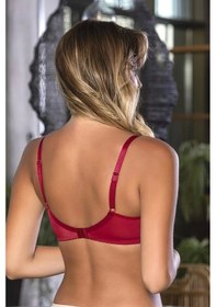 Resim Fevien Dantel Detaylı Sütyen Bordo Brf1130 Bordo 