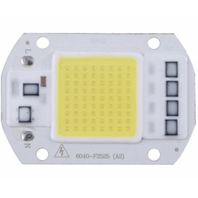 Resim Hazar Led 220 Volt 50 Watt Cob Led Projektör Çipi Günışığı 
