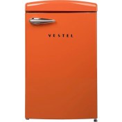 Resim Vestel Retro SB14111 Turuncu 122 Lt Statik Buzdolabı 