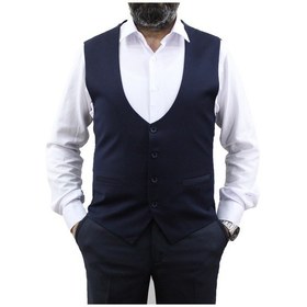 Resim Mentor Regalo Büyük Beden U Yaka Yelek Laci̇Vert 550177 